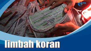 Buat Handycraft dari Koran Bekas...