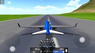 SimplePlanes First landing with my 737