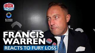 "To Be Honest With You..." - Francis Warren Reacts To Fury Loss vs Usyk