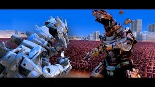 MechaZilla Vs Corrupted MechZilla!!! | Ultimate Epic Battle Simulator HD