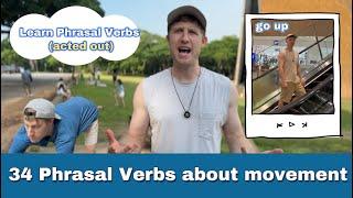 Learn 34 Phrasal Verbs about Body Movement