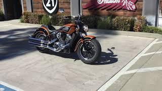 2022 Indian Motorcycle® Scout® ABS Icon Riot Orange/Black