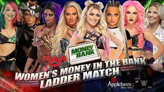 MITB || RAW WOMEN'S MONEY IN THE BANK LADDER MATCH ||