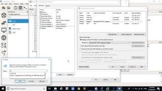 Connecting Local PC Using VMware adapter in bridged mode to Microsoft KM-TEST loopback adapter