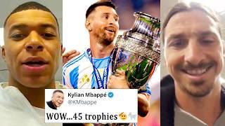 Famous Reaction On Messi & Argentina Win BACK TO BACK Copa America titles |Argentina vs Colombia 1-0
