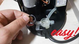 Quick repair water tank gasket of Nescafe / Krups espresso machines