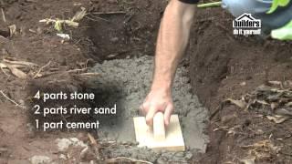 Builders DIY: Designing your Garden - Building a Retaining Wall & Seat