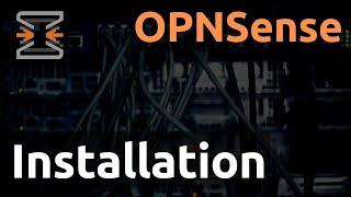 Opnsense - 02. Installation sur virtualbox