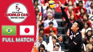 Brazil  Japan - Full Match | Men’s Volleyball World Cup 2019