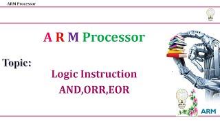 LOGIC INSTRUCTION AND, OR,  EOR