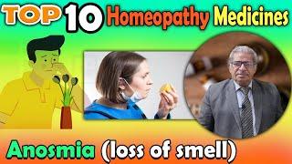 Anosmia (Loss of Smell) -- #homeopathy Treatment -- Dr P S Tiwari