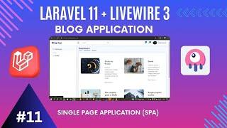 Creating a Blog Application With Laravel 11 and Livewire 3  | Show number of followers | final