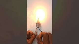 100W BOLB XPERIMENT WITHOUT ANY GLASS #shorts video