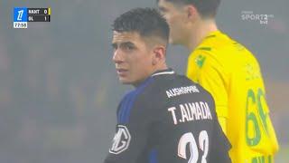 Thiago Almada vs Nantes (All Actions) - First Match with OL - 26/01/2025 HD