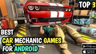 BEST CAR MECHANIC GAMES FOR ANDROID | TOP 3 | #androidgames #trending #carmechanicsimulator