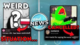 Top 50 osu! Player Got Banned?! | osu! YouTuber Getting Cancelled?! osu! News