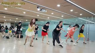 Army of Lovers - Line Dance  Demo by  내곡 열린문화센터 라인댄스