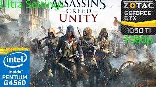 Assassin's Creed Unity - GTX 1050 Ti - G4560 - 1080p - Ultra Settings