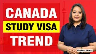 CANADA STUDY VISA TREND | STUDY VISA UPDATES 2024 |  USA CANADA UK | THE VISA OFFIC