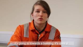 Bethany and Craig, Modern Apprentices, AJ Engineering