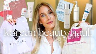 KOREAN SKINCARE AND MAKEUP SHOPPING HAUL