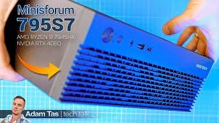 Minisforum 795S7: Max FPS Gaming at 2K & 1080p - RTX 4060 Mini PC Review