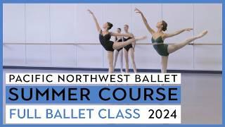 PNB Summer Course 2024 - Full Ballet Class - Level VIII