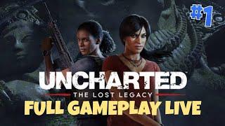 Uncharted - the lost legacy LIVE FULL GAMEPLAY (IN HINDI) LIVE STREAM SD GAMERZ