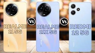 Realme 11 5G Vs Realme 11X Vs Redmi 12 5G