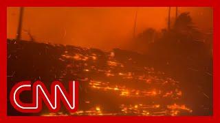 Wildfires in Los Angeles area force thousands to flee