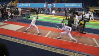 T32. KOCH Mate Tamas (HUN) - STASZULONEK Bartosz (POL). Epee men.