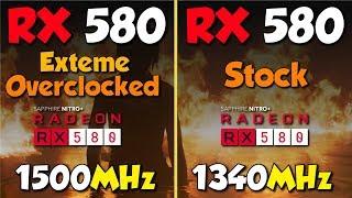 RX 580 Extreme OC. vs Stock