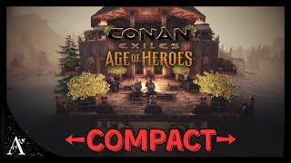 The ULTIMATE Living Settlement? | Age of Heroes - Conan Exiles