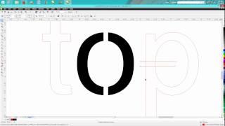 Corel Draw Tips & Tricks Making your own Stencil Font