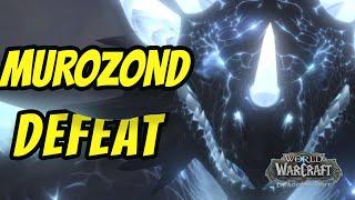 Murozond Defeat - Dawn of The Infinite Dungeon Questline - Patch 10.1.5 Fractures in Time