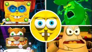 SpongeBob Battle for Bikini Bottom Rehydrated All Bosses | No Damage (PS4)