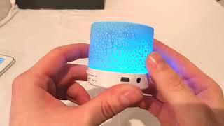 Cheapest Mini Bluetooth LED speaker on market