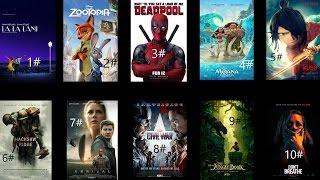 My Top Ten Favorite Movies 2016