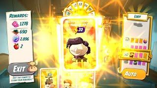 Tower of Fortune - Third Day runs for Treasure Hunter Set - Happy End  - Angry Birds 2