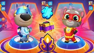 Talking Tom Hero Dash Gameplay Android - Random Mission - Bem Rabbit vs Tom - New Update