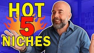 5 HOT Niches - Amazon KDP Niche Research for Low Content Books