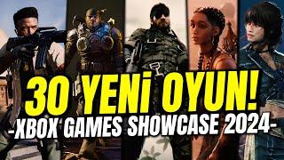 XBOX GAMES SHOWCASE 2024 TÜM OYUNLAR: 30 YENİ OYUN!