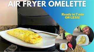 Air Fryer Omelette: Simple, Quick, and Easy Breakfast Recipe