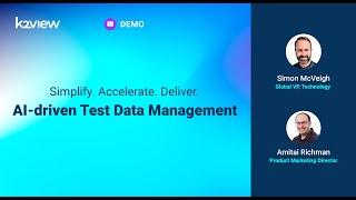 AI-Driven Test Data Management: Live Demo