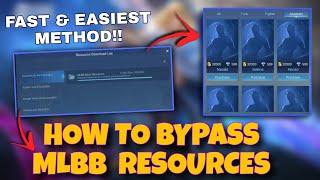 How To BYPASS MOBILE LEGEND FULL RESOURCES (QUICK & EASY) TIPS & TRICK!!