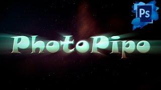 Tutoriales Photoshop: Como Hacer El Efecto De Texto Fogonazo De Luz En Photoshop CS6 (by PhotoPipo)