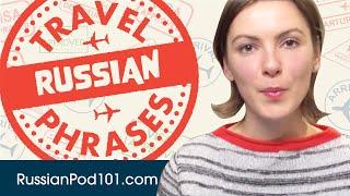 All Travel Phrases You Need in Russian! Learn Russian in 25 Minutes!