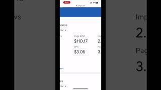 Today Adsense earning proof, 3 $ cpc 110 dollars rpm