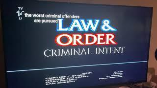 Law & Order: Criminal Intent Voice Intro