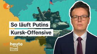 50.000 russische Soldaten in Kursk – was Putins Offensive mit Trump zu tun hat | ZDFheute live